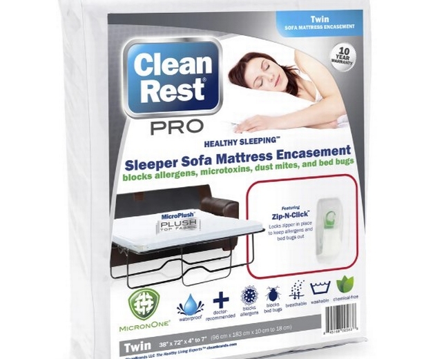 CLEANREST PRO SOFA BED TWIN (38X72X4-7)